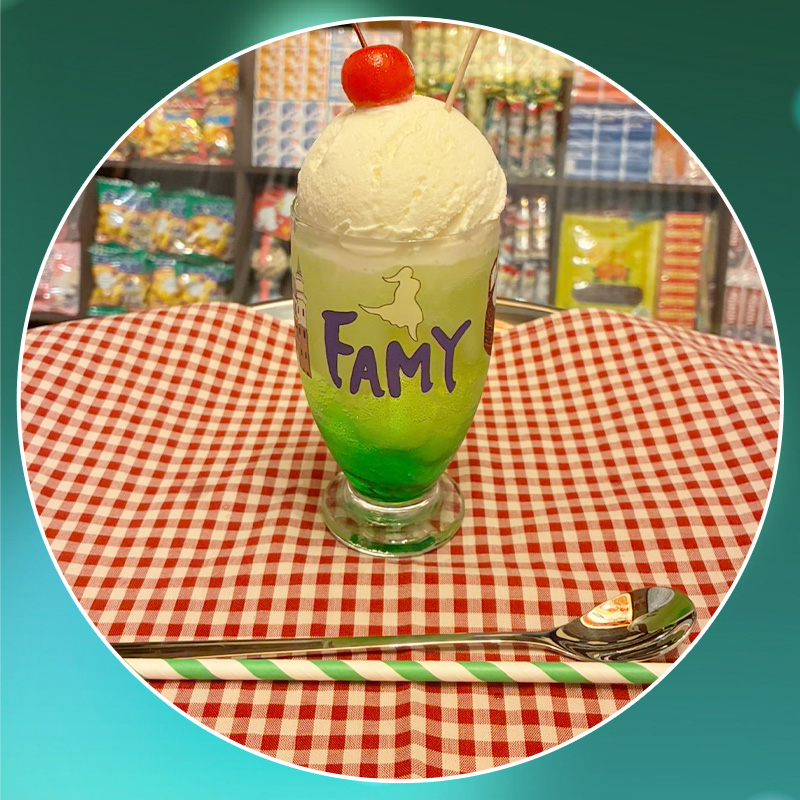 メロンクリームソーダ